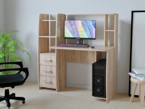 Компьютерный стол КЛ №6.3 Дуб баррик в Сургуте - surgut.mebel-tymen.ru | фото
