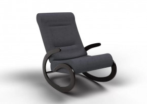 Кресло-качалка Мальта ткань графит в Сургуте - surgut.mebel-tymen.ru | фото