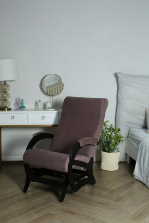 Кресло маятниковое Амелия,ткань кофе с молоком в Сургуте - surgut.mebel-tymen.ru | фото