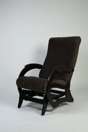 Кресло маятниковое Амелия,ткань шоколад в Сургуте - surgut.mebel-tymen.ru | фото