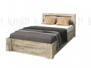 Кровать 1,2м Ривьера Дуб Юкон, Бетон темный в Сургуте - surgut.mebel-tymen.ru | фото