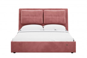 Кровать 1600 Эстер 311 Велюр Ультра коралл в Сургуте - surgut.mebel-tymen.ru | фото