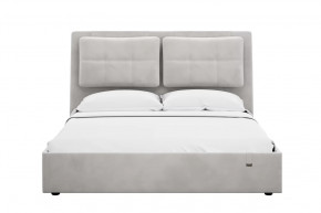 Кровать 1600 Эстер 311 Велюр Ультра Смог в Сургуте - surgut.mebel-tymen.ru | фото