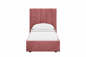 Кровать 900 Ингрид 312 Велюр Ультра коралл в Сургуте - surgut.mebel-tymen.ru | фото