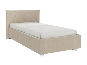 Кровать (каркас) Бест 90х200 см капучино (велюр) в Сургуте - surgut.mebel-tymen.ru | фото