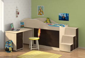 Кровать-чердак Дюймовочка-3 в Сургуте - surgut.mebel-tymen.ru | фото