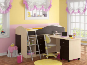 Кровать-чердак Дюймовочка-5.2 в Сургуте - surgut.mebel-tymen.ru | фото