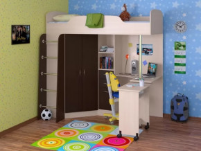 Кровать-чердак Теремок-1 в Сургуте - surgut.mebel-tymen.ru | фото