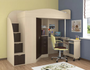 Кровать-чердак Теремок-1 Гранд в Сургуте - surgut.mebel-tymen.ru | фото