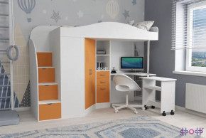 Кровать-чердак Юниор 4 Ярофф в Сургуте - surgut.mebel-tymen.ru | фото
