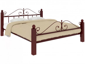 Кровать Диана Lux plus коричневая в Сургуте - surgut.mebel-tymen.ru | фото