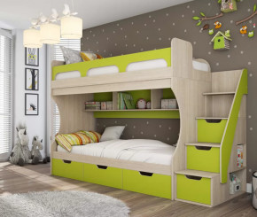Кровать двухъярусная "Киви" №1 в Сургуте - surgut.mebel-tymen.ru | фото
