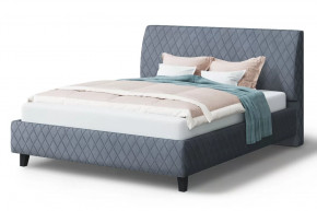 Кровать Хилтон, 2000*1800 мм, серый в Сургуте - surgut.mebel-tymen.ru | фото