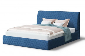 Кровать Хилтон, 2000*1800 мм, синий в Сургуте - surgut.mebel-tymen.ru | фото