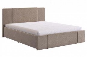 Кровать (каркас) Хлоя 160х200 см латте (велюр) в Сургуте - surgut.mebel-tymen.ru | фото