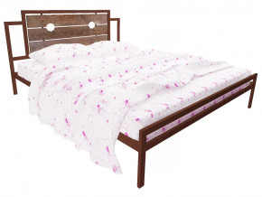 Кровать Инесса коричневая в Сургуте - surgut.mebel-tymen.ru | фото