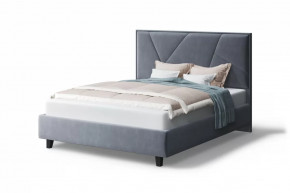 Кровать Ингрид, 1800*2000 мм, на опорах, серый в Сургуте - surgut.mebel-tymen.ru | фото