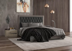Кровать Мартина с пуговицами 1600 в Сургуте - surgut.mebel-tymen.ru | фото