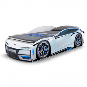 Кровать-машина Little Kiddy с объемным бампером в Сургуте - surgut.mebel-tymen.ru | фото