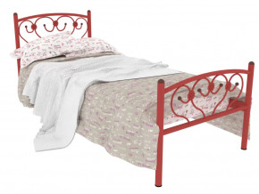 Кровать металлическая Ева Plus красная в Сургуте - surgut.mebel-tymen.ru | фото