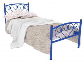 Кровать металлическая Ева Plus синяя в Сургуте - surgut.mebel-tymen.ru | фото