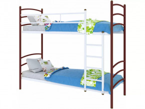 Кровать Милана duo коричневая в Сургуте - surgut.mebel-tymen.ru | фото