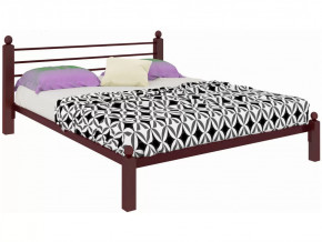 Кровать Милана Lux коричневая в Сургуте - surgut.mebel-tymen.ru | фото