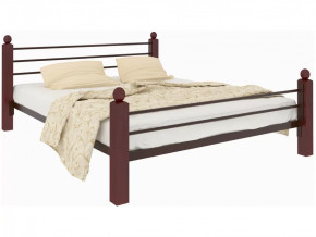 Кровать Милана Lux Plus коричневая в Сургуте - surgut.mebel-tymen.ru | фото