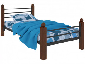 Кровать Милана мини Lux Plus чёрная в Сургуте - surgut.mebel-tymen.ru | фото