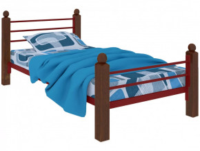 Кровать Милана мини Lux Plus красная в Сургуте - surgut.mebel-tymen.ru | фото