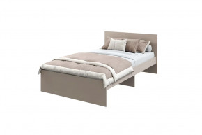 Кровать "МОНА" 2000*1200мм, (без матраса), ЛДСП кашемир (ламели) в Сургуте - surgut.mebel-tymen.ru | фото