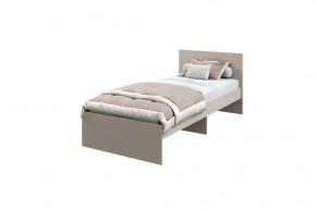 Кровать "МОНА" 2000* 900мм, (без матраса), ЛДСП кашемир (ламели) в Сургуте - surgut.mebel-tymen.ru | фото