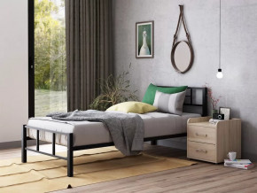 Кровать односпальная Кадис 120х190 Черный в Сургуте - surgut.mebel-tymen.ru | фото