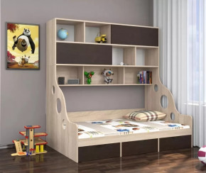 Кровать с антресолью Дельта-21.02 в Сургуте - surgut.mebel-tymen.ru | фото