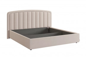 Кровать (каркас) Сиена 2 180х200 см крем (велюр) в Сургуте - surgut.mebel-tymen.ru | фото