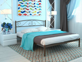 Кровать Вероника коричневая в Сургуте - surgut.mebel-tymen.ru | фото