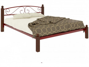 Кровать Вероника Lux красная в Сургуте - surgut.mebel-tymen.ru | фото