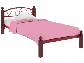 Кровать Вероника Мини Lux красная в Сургуте - surgut.mebel-tymen.ru | фото