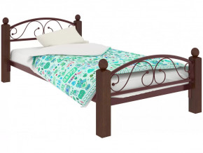 Кровать Вероника Мини Lux Plus коричневая в Сургуте - surgut.mebel-tymen.ru | фото