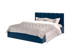 Кровать Элен 1200*2000 мм, велюр NEO 27, синий в Сургуте - surgut.mebel-tymen.ru | фото