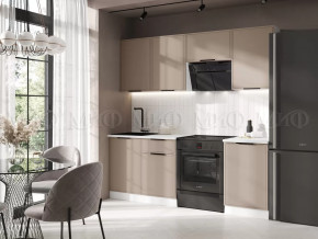 Кухня Николь 2,1м (Холст латте) в Сургуте - surgut.mebel-tymen.ru | фото