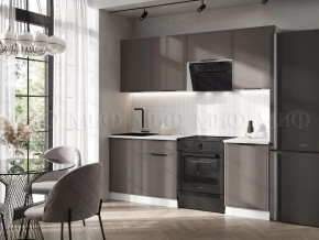 Кухня Николь 2,1м (Холст вулканический) в Сургуте - surgut.mebel-tymen.ru | фото