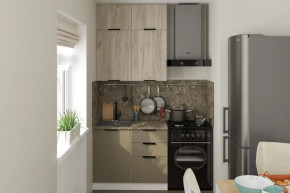 Кухонный гарнитур Альба мини 1000 мм в Сургуте - surgut.mebel-tymen.ru | фото