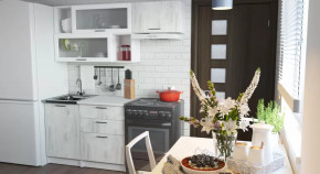 Кухонный гарнитур Алина экстра 1700 мм в Сургуте - surgut.mebel-tymen.ru | фото