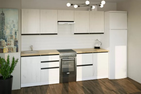 Кухонный гарнитур Амели мега 2500 мм в Сургуте - surgut.mebel-tymen.ru | фото