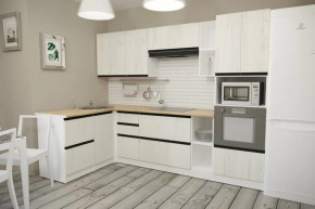 Кухонный гарнитур Амели мега прайм 1500х2700 мм в Сургуте - surgut.mebel-tymen.ru | фото