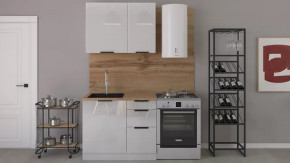 Кухонный гарнитур Аттика длиной 100 см в Сургуте - surgut.mebel-tymen.ru | фото