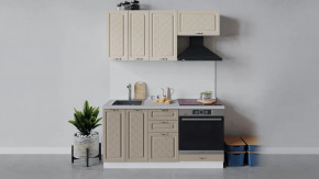 Кухонный гарнитур «Бьянка» длиной 160 см со шкафом НБ в Сургуте - surgut.mebel-tymen.ru | фото