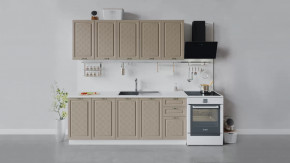 Кухонный гарнитур «Бьянка» длиной 200 см в Сургуте - surgut.mebel-tymen.ru | фото