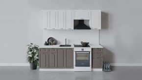 Кухонный гарнитур «Бьянка» длиной 220 см в Сургуте - surgut.mebel-tymen.ru | фото